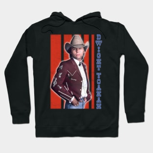 Dwight Yoakam / 80s Styled Retro Design Hoodie